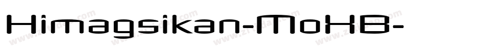 Himagsikan-MoXB字体转换