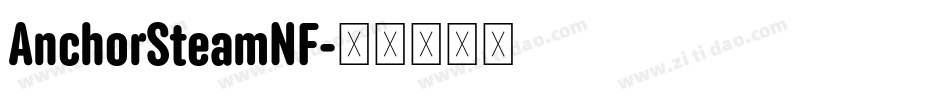 AnchorSteamNF字体转换
