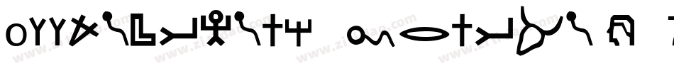 OffAncientEgyptian-rG7y字体转换