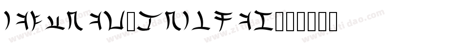 Ancient-Weapons字体转换