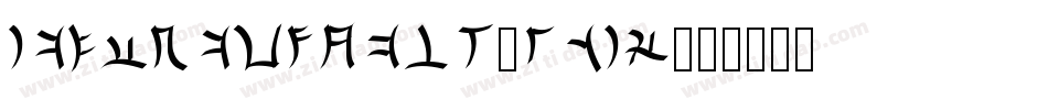 AncientGlyph-KMaZ字体转换