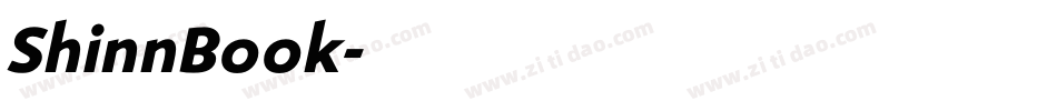 ShinnBook字体转换