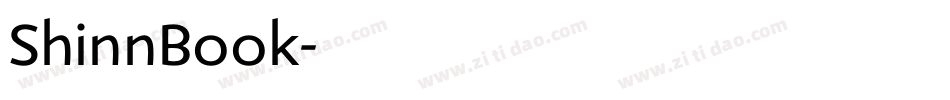 ShinnBook字体转换