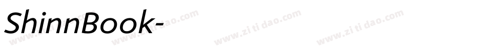 ShinnBook字体转换