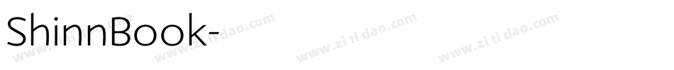 ShinnBook字体转换