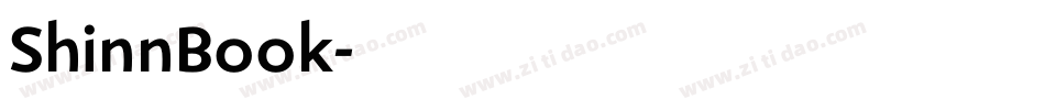 ShinnBook字体转换