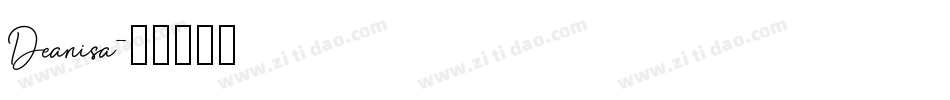 Deanisa字体转换
