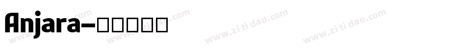 Anjara字体转换