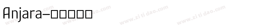 Anjara字体转换