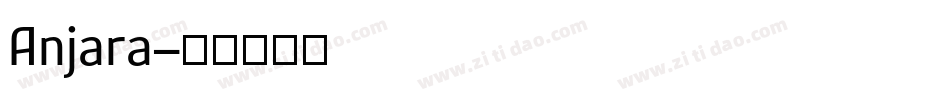 Anjara字体转换