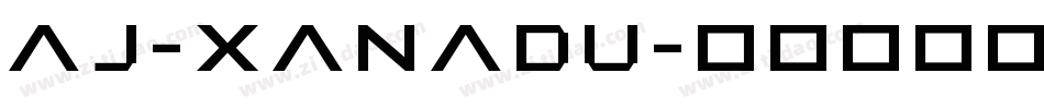 aj-xanadu字体转换