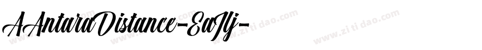 AAntaraDistance-EaJlj字体转换