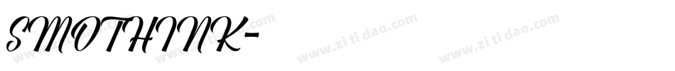 SMOTHINK字体转换