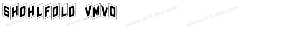 Shohlfold-vmVO字体转换