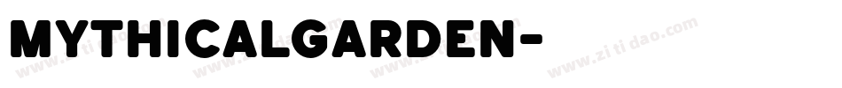 MythicalGarden字体转换