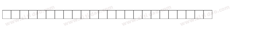 Shrewsbury-Titling字体转换
