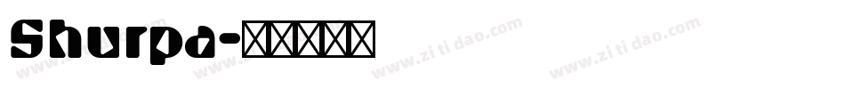 Shurpa字体转换