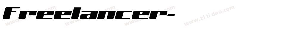 Freelancer字体转换