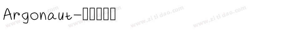 Argonaut字体转换