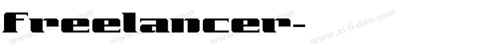 Freelancer字体转换