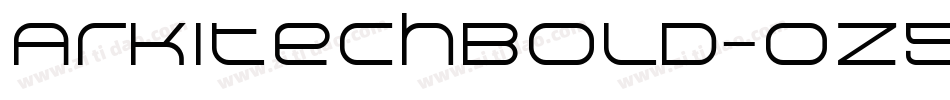 ArkitechBold-0z5d字体转换