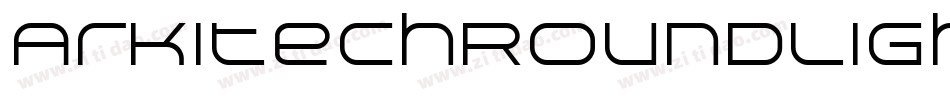 ArkitechRoundLight-ZqDl字体转换