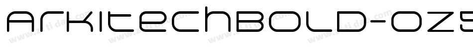 ArkitechBold-0z5d字体转换