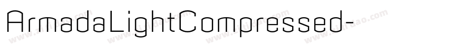 ArmadaLightCompressed字体转换