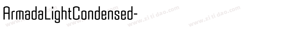 ArmadaLightCondensed字体转换