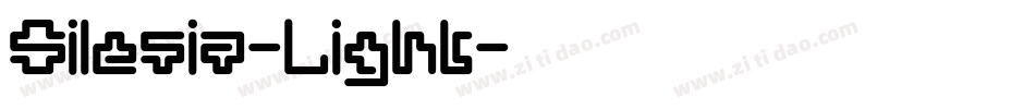 Silesia-Light字体转换