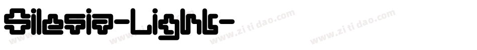 Silesia-Light字体转换