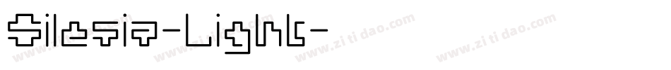 Silesia-Light字体转换