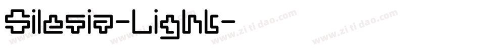 Silesia-Light字体转换