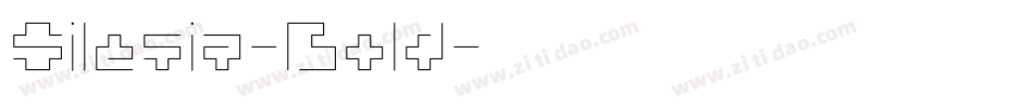 Silesia-Bold字体转换