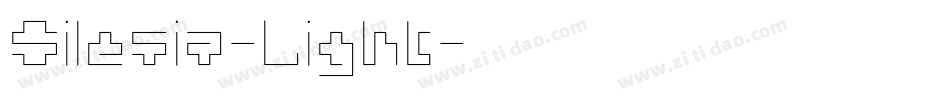 Silesia-Light字体转换