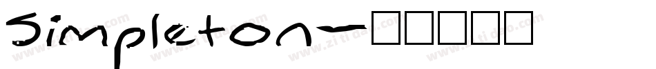 Simpleton字体转换