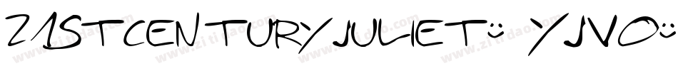 21Stcenturyjuliet-YJVO字体转换