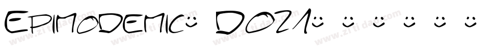 Epimodemic-DO21字体转换