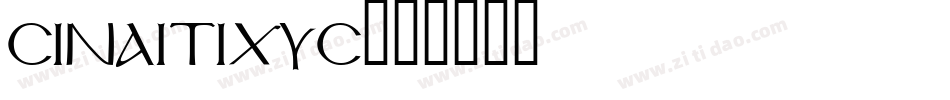 Sinaiticus字体转换