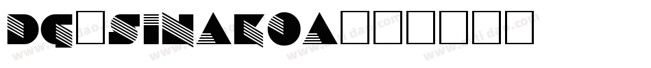 DG_Sinaloa字体转换