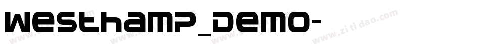 Westhamp_Demo字体转换