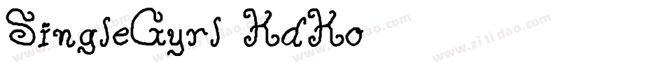 SingleGyrl-KdKo字体转换