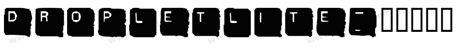 DropletLite字体转换