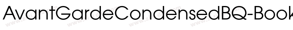 AvantGardeCondensedBQ-Book字体转换