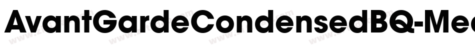 AvantGardeCondensedBQ-Medium字体转换