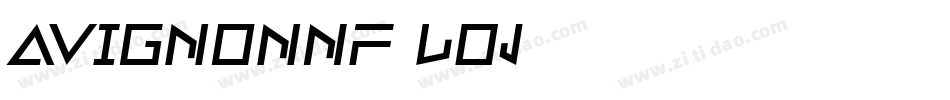 AvignonNf-5lOj字体转换