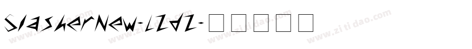 SlasherNew-LZdZ字体转换