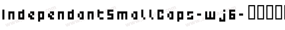 IndependantSmallCaps-wj6字体转换