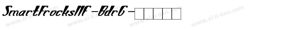 SmartFrocksNf-BdrG字体转换