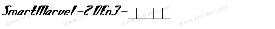 SmartMarvel-2OEn3字体转换